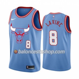 Camiseta Hombre NBA Chicago Bulls Zach LaVine 8 2019-20 Nike City Edition Swingman